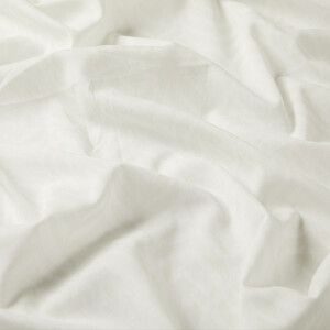 Ice White Tropic Leaf Cotton scarf - Thumbnail